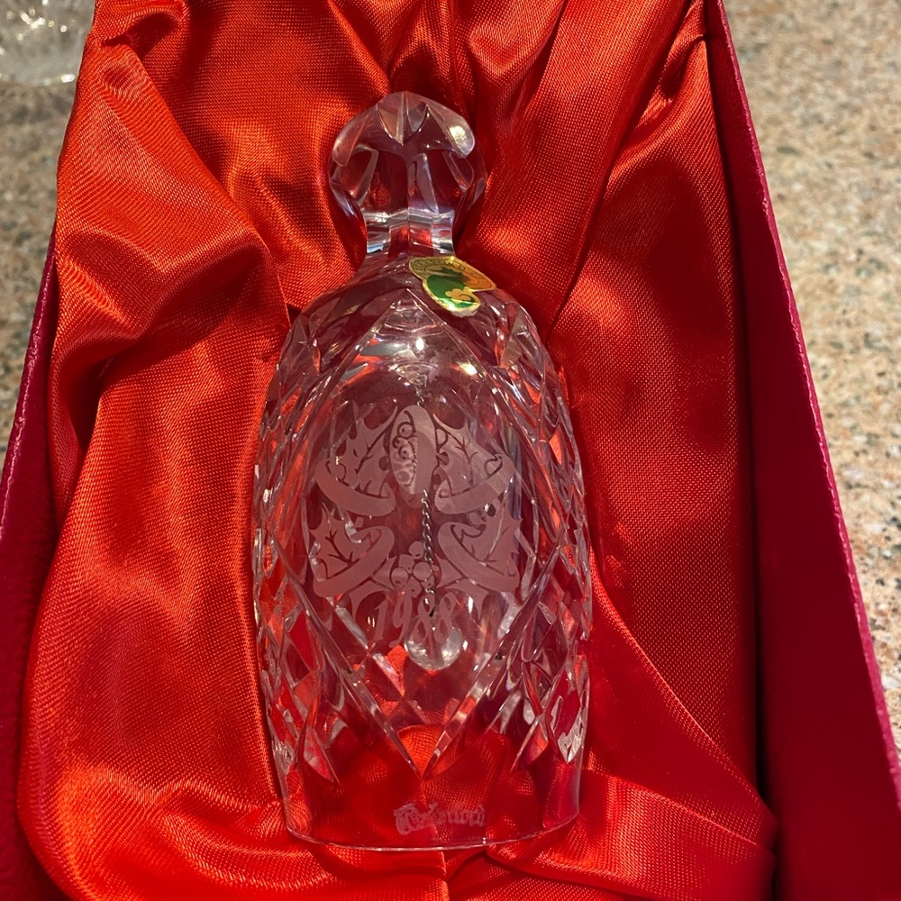 Vintage Waterford Crystal bell